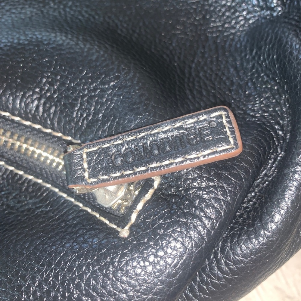 NWOT Comoditee Triple Section Centre Purse ZIP Fastening Bag Cute! Functional - Picture 10 of 11
